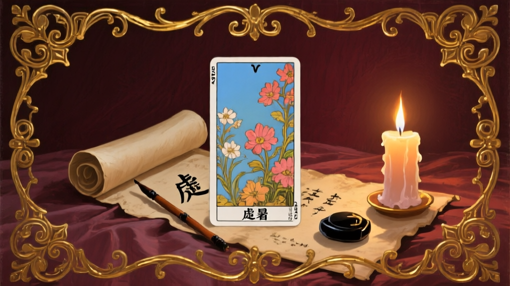 節氣塔羅．處暑：暑氣將伏，吊人牌的釋放練習