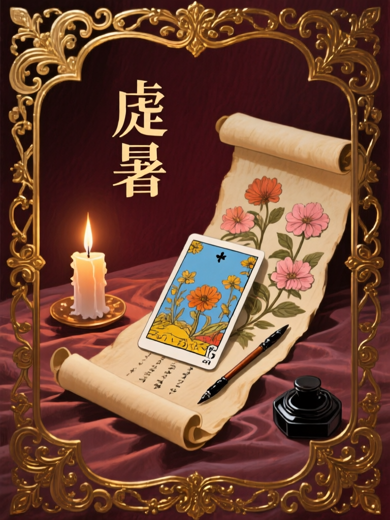 節氣塔羅.處暑:暑氣將伏,吊人牌的釋放練習