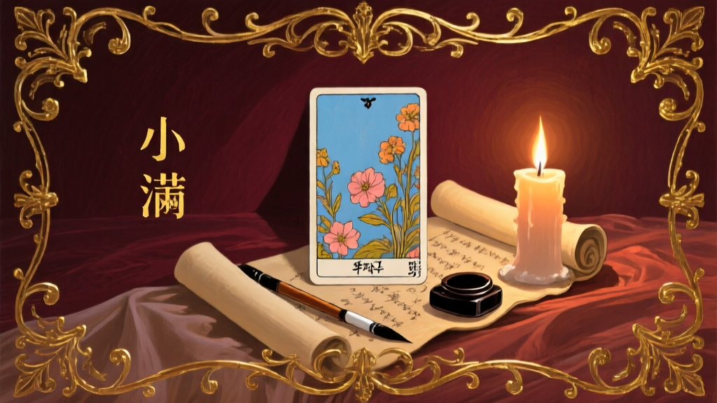 節氣塔羅．小滿：物候漸豐，五個錢幣牌的詮釋