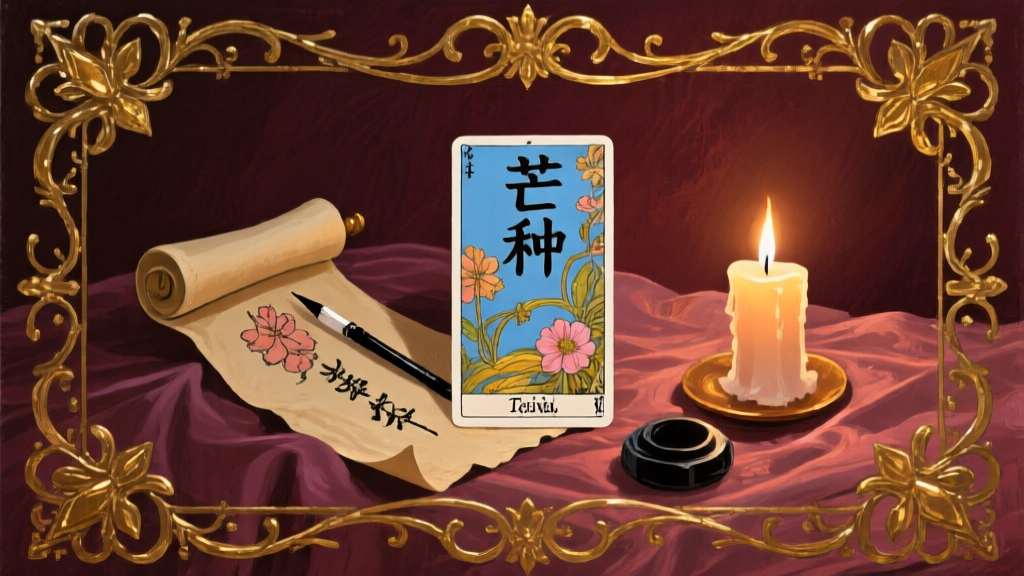 節氣塔羅．芒種：麥熟蠶老，收穫與付出的平衡