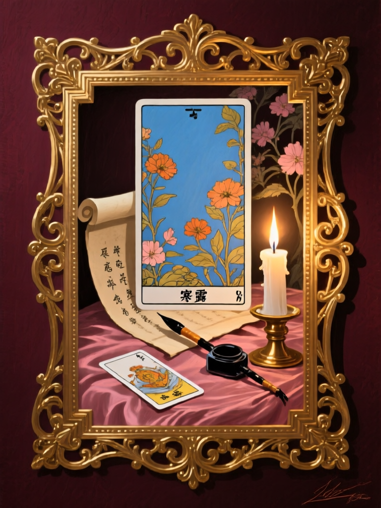 節氣塔羅．寒露：寒露生霜，星星牌的盼望之光