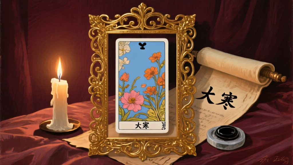 節氣塔羅．大寒：冬之極，最後審判的反思時刻