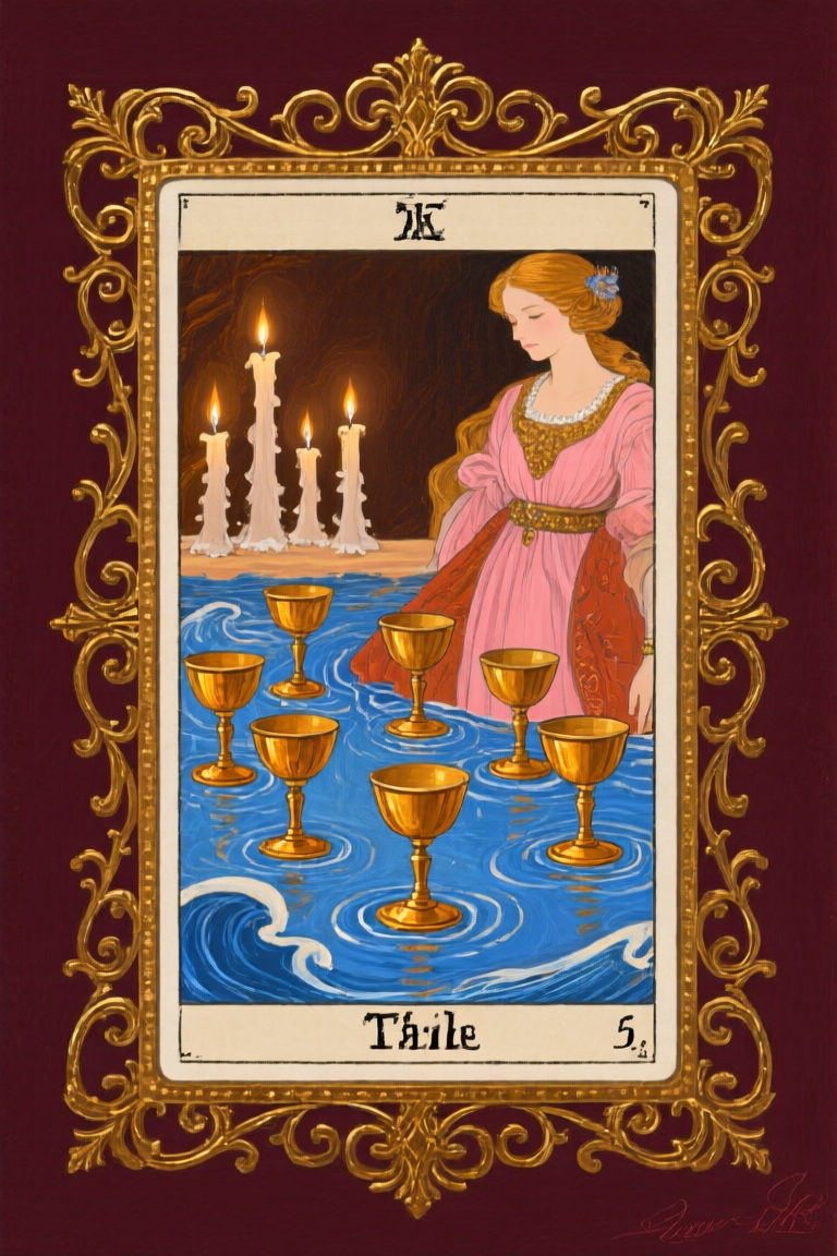 聖杯7 7 of Cups 塔羅牌