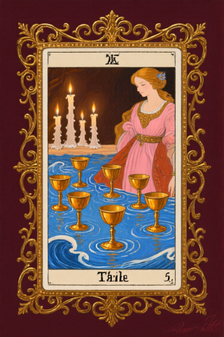 聖杯7 7 of Cups 塔羅牌