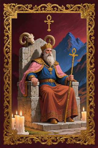 皇帝 The Emperor 塔羅牌
