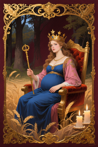 皇后 The Empress 塔羅牌