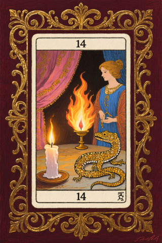 節制 Temperance 塔羅牌